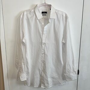 Hugo Boss Men's White Dress Shirt